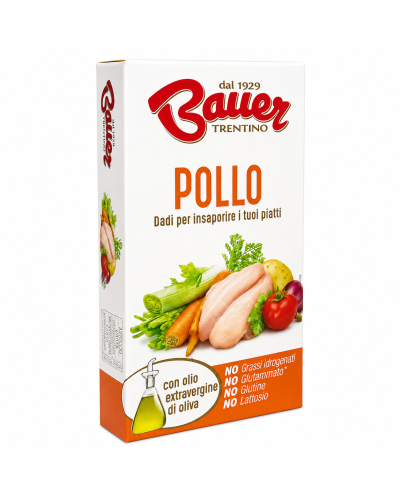 Dado per brodo di pollo 60g...