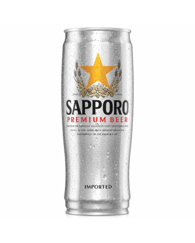 Birra Premium Giapponese Lattina 650 ml Sapporo Premium Beer