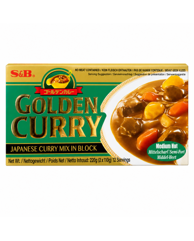 Golden Curry Mix in Block...