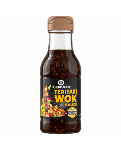 Salsa Teriyaki Wok con Sesamo Tostato 250ml Kikkoman
