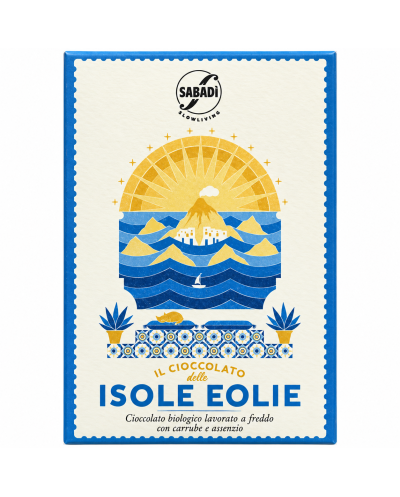 Il cioccolato delle Isole Eolie 50g Sabadi'