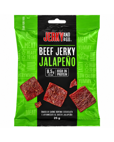 Beef Jerky Jalapeno 25g...
