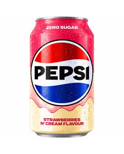 Pepsi strawberries cream...