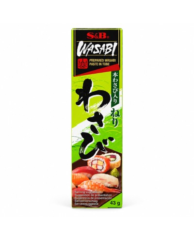 Wasabi Paste in Tube 43g S&B