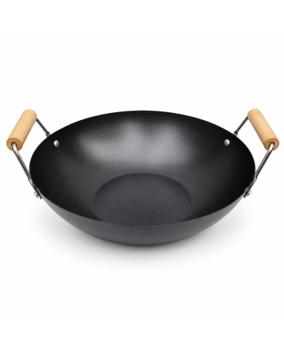 Wok Cinese 2 Manici 30 cm