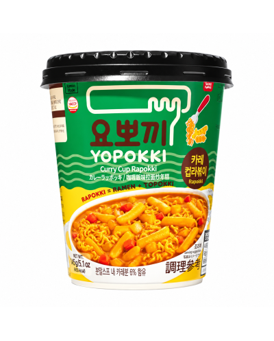 Yopokki Curry Cup Rapokki...