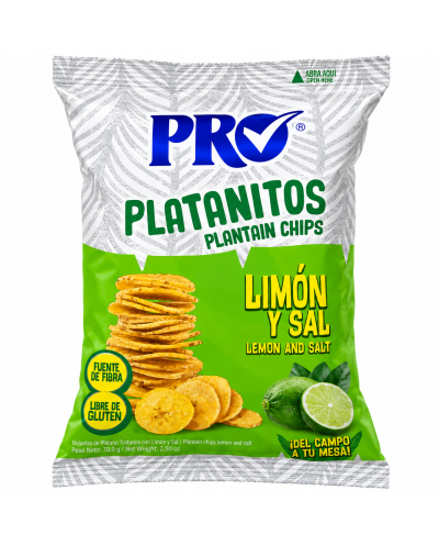 Platanitos Limón y Sal Pro...