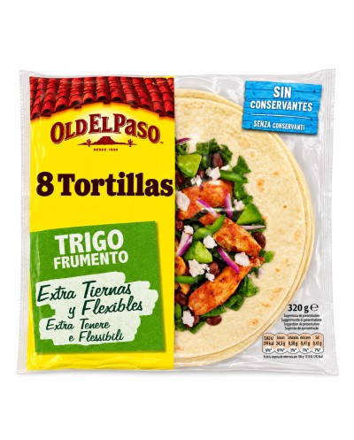 Tortillas di Trigo 8 Pezzi...
