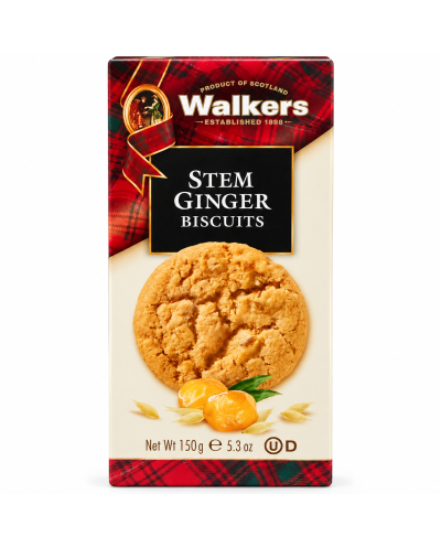 Stem ginger biscuits...