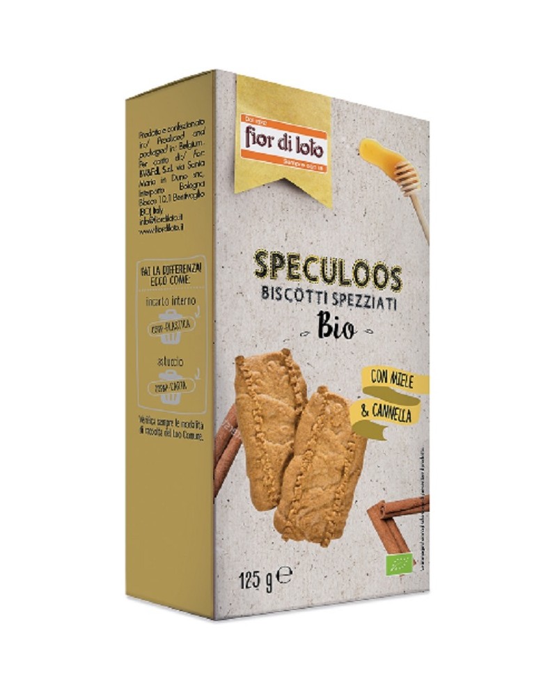 Biscotti con fiocchi d'avena e cioccolato Bio Fior Di Loto 