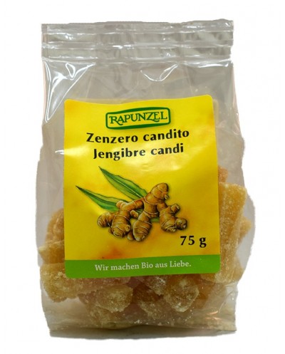 Zenzero candito rapunzel 75g