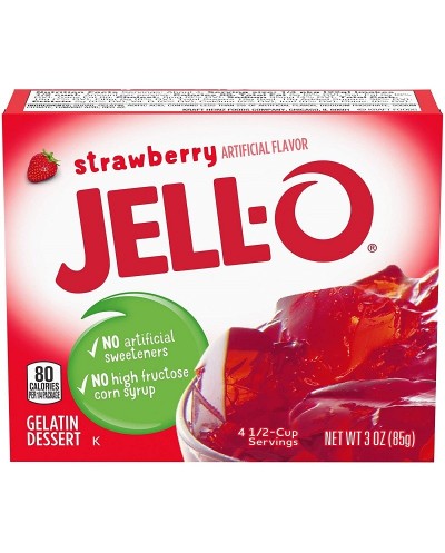 Jello strawberry 85g...