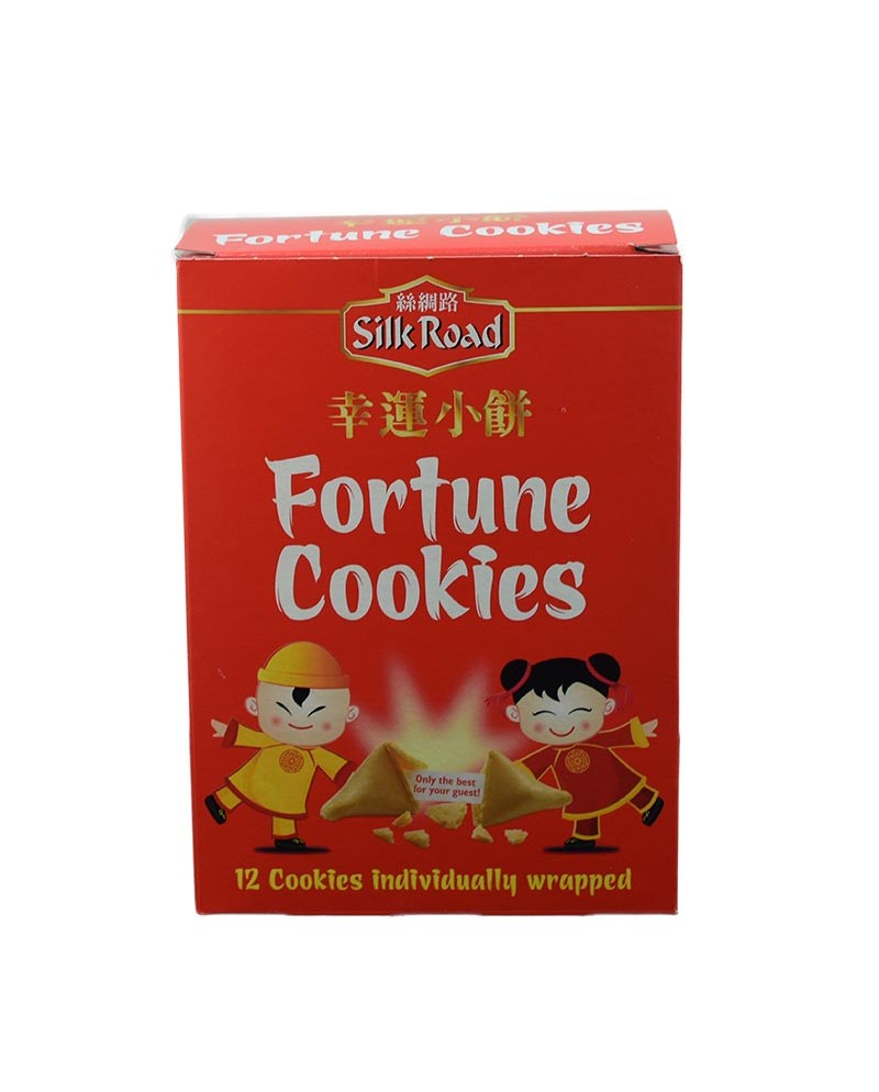 Risparmi 1x10 Biscotti Della Fortuna Cookies in Confezioni Dorate Rosse Cina 