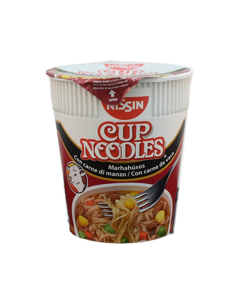 Nissin cup noodles beef in 63g