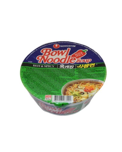 Nongshim bowl noodle hot &...