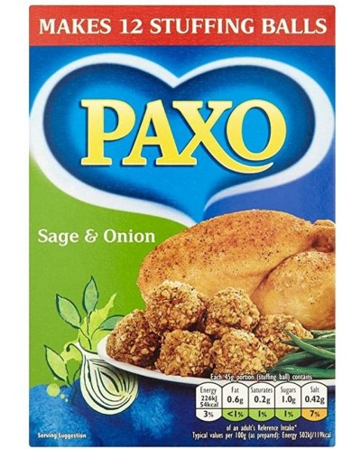 Paxo sage and onion...