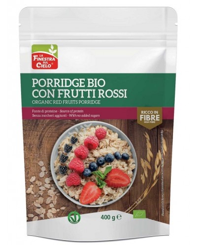 Porridge con frutti rossi...