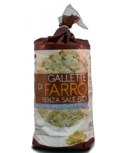 Gallette farro senza sale...