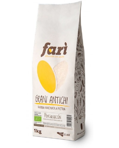 Farina di Perciasacchi Integrale Bio 1kg Molino Latina