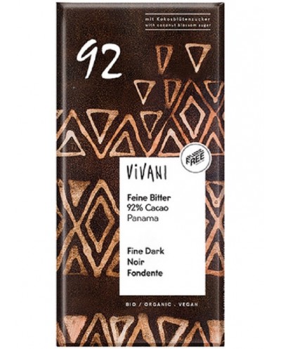 Cioccolato fondente 92% 80g...
